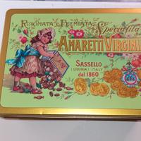scatola latta Amaretti Virginia Sassello