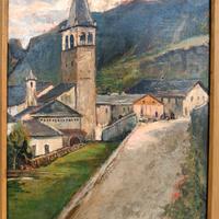 QUADRO OLIO BOGLIANI GIUSEPPE  (PD) 1871-1954 (TO)