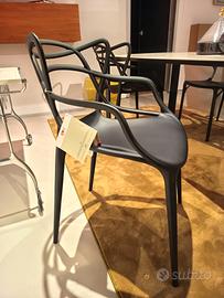  Set di 4 sedie Kartell modello Master nere 