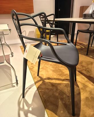 Set di 4 sedie Kartell modello Master nere