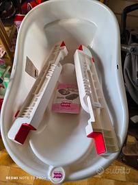 vasca bagnetto+ supporti vasca da bagno