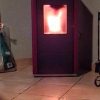 stufa a pellet 9,5 kw usata 1 stagione