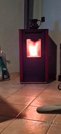 stufa a pellet 9,5 kw usata 1 stagione