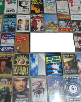 Musicassette anni 80-90