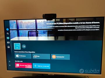 Monitor 32’’ samsung m5 smart monitor uhd 4k