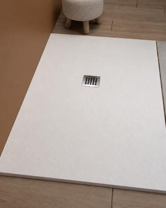 PIATTO DOCCIA MINERAL MARMO BIANCO 80X120