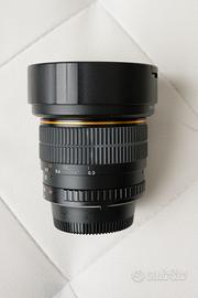 Samyang 8mm f/3.5 Fisheye AE per Nikon DX / APS-C