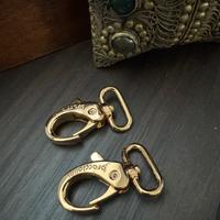 Coppia di moschettoni per borsa Braccialini