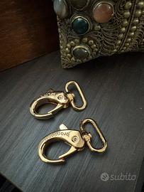 Coppia di moschettoni per borsa Braccialini