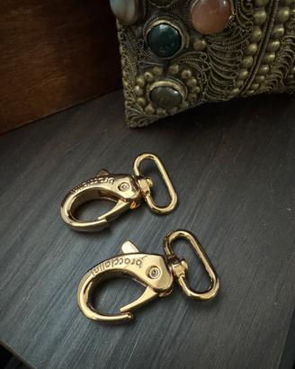 Coppia di moschettoni per borsa Braccialini