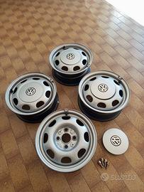 SET 4 CERCHIONI ACCIAIO 13 POLLICI VOLKSWAGEN