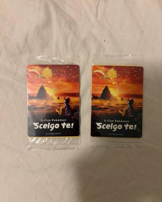Pikachu di ash promo sealed scelgo te il film