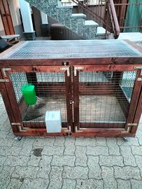 gabbia per conigli 