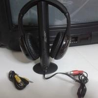 CUFFIA STEREO SENZA FILI AD INFRAROSSI con radio