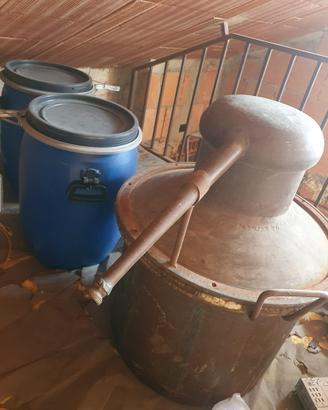 Distillatore rame