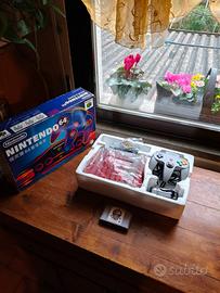 Nintendo 64 jap con Mario kart