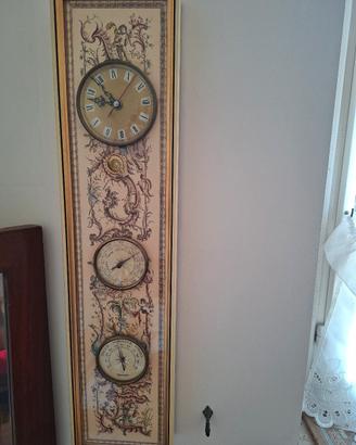 Orologio da parete+barometro