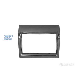 CORNICE NERA LUCIDA RADIO 2-DIN PER CITROEN JUMPER