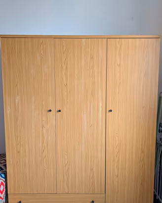 Armadio con cassetti 180×135×54