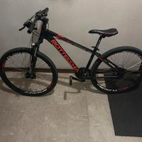 Bicicletta Bottechia nera rossa