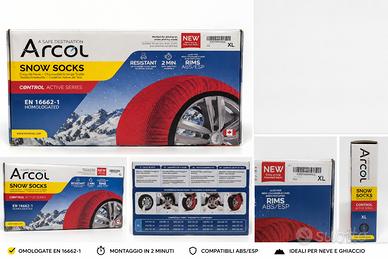 alze da neve Arcol Snow Socks XL – NUOVE mai apert