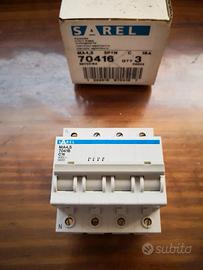Sarel Magnetotermico MA4,5 4 moduli 3P+N 16A