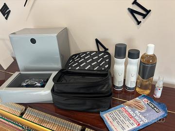 Astuccio nuovo Bmw Kit di Pulizia e modellino