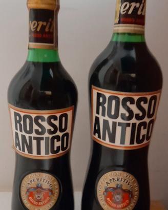 Bottiglie Rosso Antico da collezione 