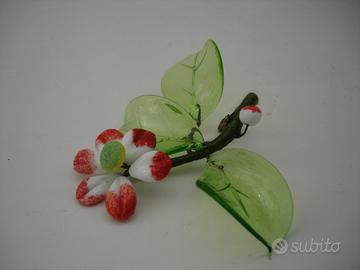 Pratolina fiore oggettistica di murano la murrina