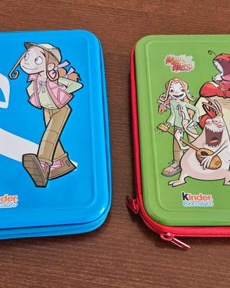 astucci in metallo kinder 