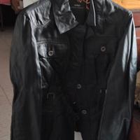 Giacca donna Combipel in vera pelle vintage. Più