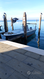 Barca sfriso motore 4 tempi 100 yamaha