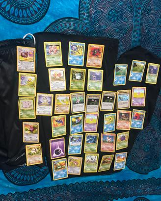 Lotto Carte Pokémon Vintage Vintage Anni '90/2000