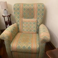 Poltorona  alazapersona reclinabile artigianale