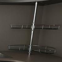 Ripiani girevoli vetro - cucina snaidero skyline