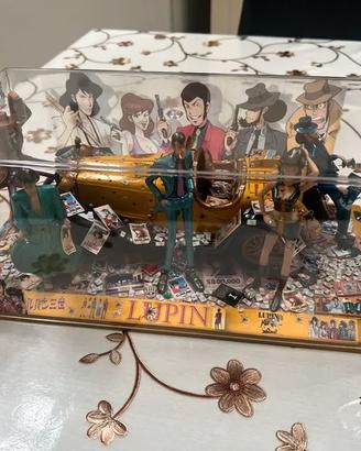 Diorama artigianale dedicato al mondo di Lupin – p