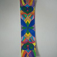 segnalibro dipinto a mano 