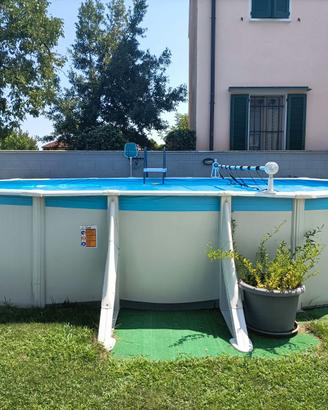 PISCINA OVALE 610X375XH120CM DELLA GRE