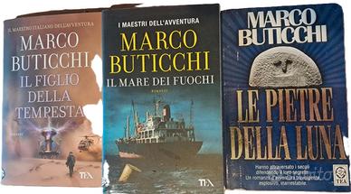 Tre libri di Marco Buticchi, edizioni TEA