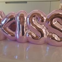 decorazione Kiss rosa