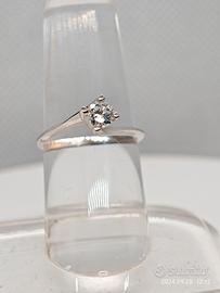 anello solitario modello valentino 0.43ct F color