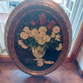 Quadro decorativo dipinto a mano anni 2000