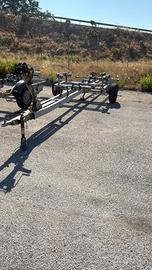 Carrello Da Cantiere Fino a Barche di 7,5 metri