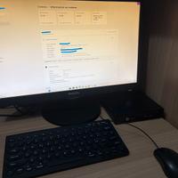 PC Desktop HP+Monitor Philips+Mouse+Tastiera+WiFi