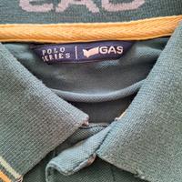 Polo uomo marca Gas, verde, TG 46 veste S/M