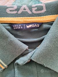 Polo uomo marca Gas, verde, TG 46 veste S/M