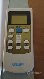 telecomando per climatizzatore Unical