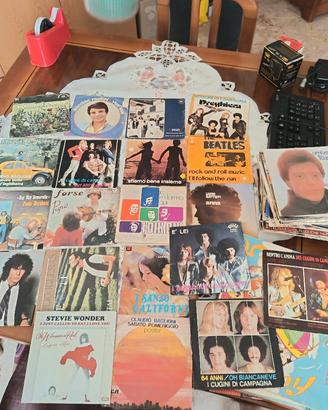 Lotto Vinili 45 Giri Anni 70/80 - Musica Italiana 