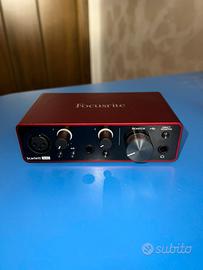 Scheda Audio Focusirite 3rd generazione