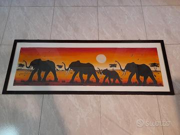 Quadro elefanti